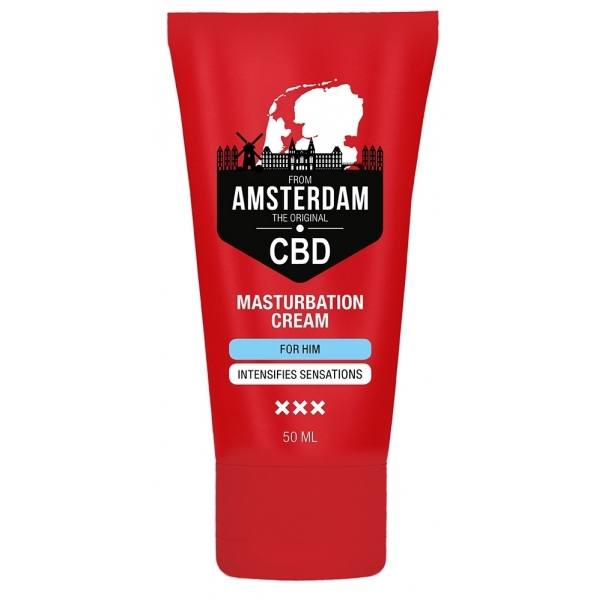 Creme para masturbação com Cbd Amsterdam XXX 50ml