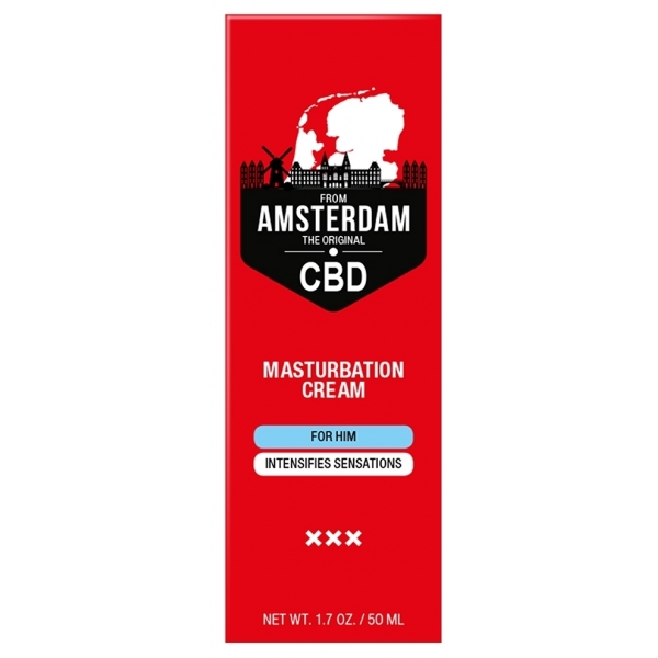 Masturbatiecrème met Cbd Amsterdam XXX 50ml