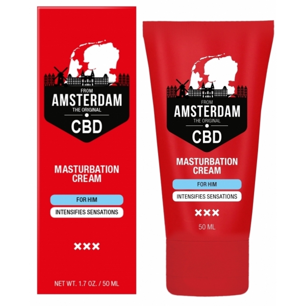 Crema Masturbadora con Cbd Amsterdam XXX 50ml