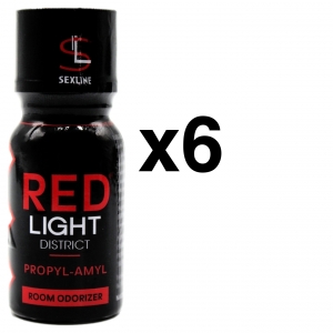 Sexline RED LIGHT DISTRICT 15ml x6