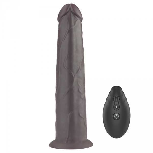 Rotacock Vibrerende Dildo 22 x 5cm Bruin