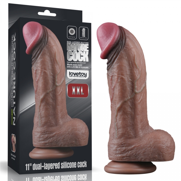 Dildo de Silicone Nat Cock 22 x 7cm