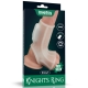 Vibrating Penis Sheath and Ballstretcher Knights Ring Best Ridge 10cm 