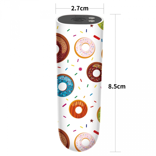 Vibrador LoveToy Mini Donut Vibrações 10