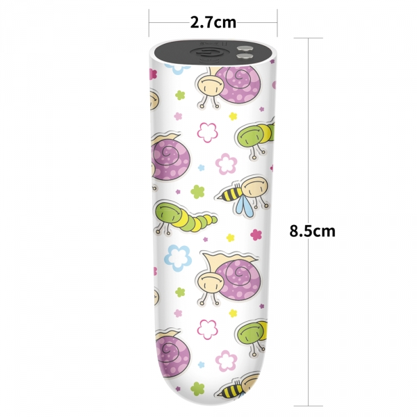 Mini Vibro Snails LoveToy 10 Vibraciones