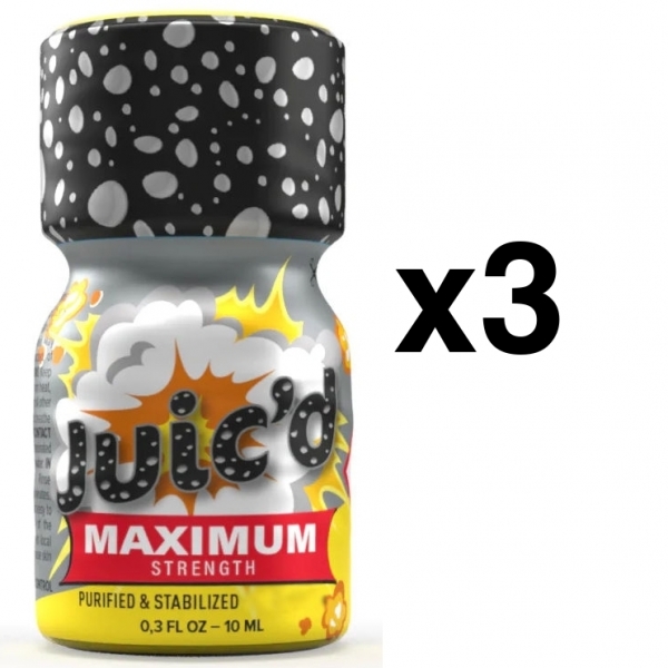 JUIC'D MAXIMUM 10ml x3