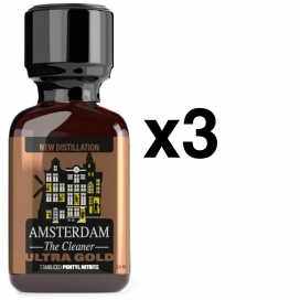 BGP Leather Cleaner AMSTERDAM ULTRA GOLD 24ml x3