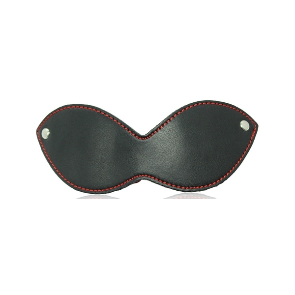 Sm Bound Luxe Mask Nero-Rosso