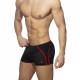 Black-Red Mesh Short