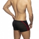 Black-Red Mesh Short