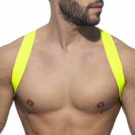 Spider Neon Yellow Elastic Harness