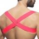 Spider Neon Pink Elastic Harness