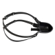 Water Cup Gag With Strap Black