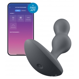 Plug Vibratório Deep Diver Satisfyer Connected 8 x 3,3cm Preto