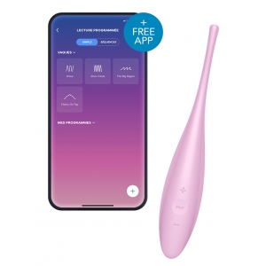 Satisfyer Twirling Joy Satisfyer 17cm Estimulador Conectado Rosa