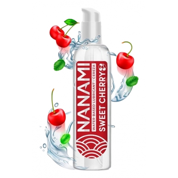 Nanami Lubrificante com sabor a cereja 150ml