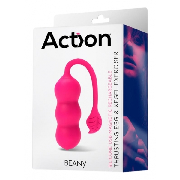 Vibrating Beany egg 8.5 x 3.4cm