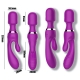 Vibro and Wand Fifteen Action Violet