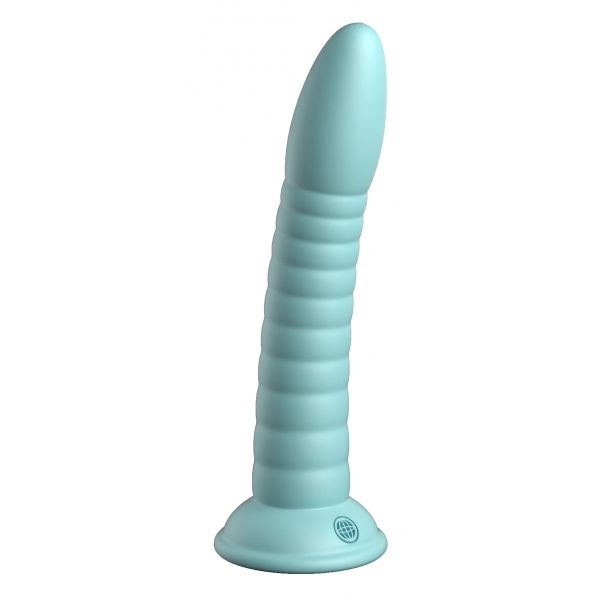 Dildo de silicone Wild Thing 18 x 3,5 cm Turquesa