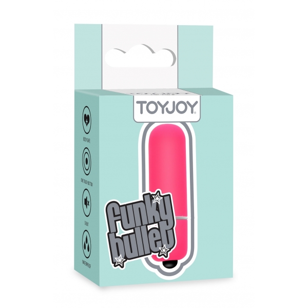 Mini Vibro Funky Bullet 5.5cm Pink