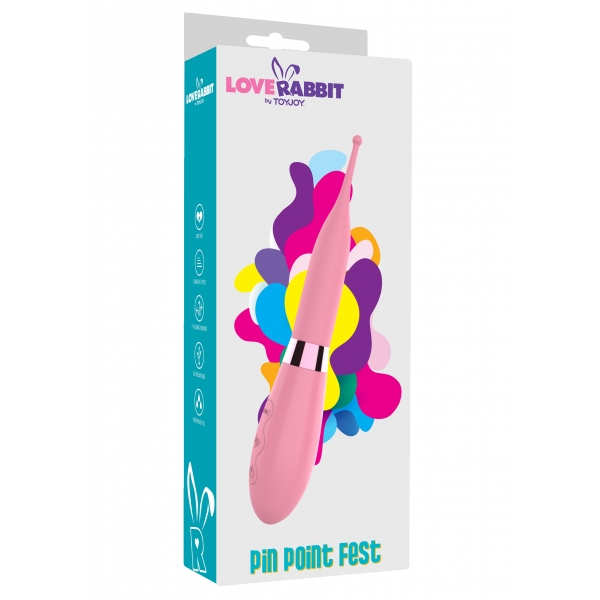 Pin Point Fest Roze Clitoris Stimulator