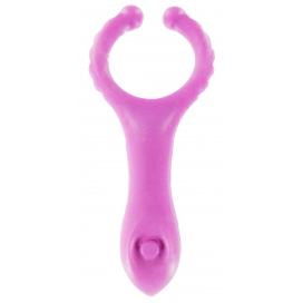 Basics TOYJOY Clit-Stim C-Ring Estimulador de clitóris cor-de-rosa