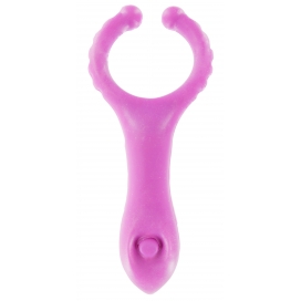 Basics TOYJOY Stimulateur de clitoris Clit-Stim C-Ring Rose