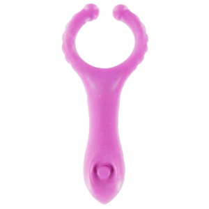 Basics TOYJOY Stimulateur de clitoris Clit-Stim C-Ring Rose