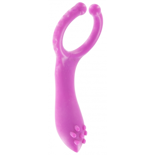 Stimolatore clitorideo Clit-Stim C-Ring rosa