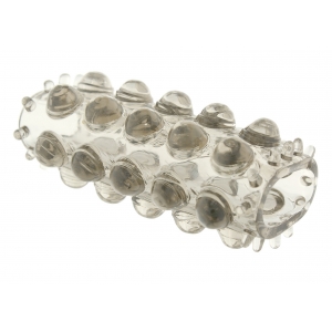 Manpower TOYJOY Funda para el pene Power Stretchy Beaded 7cm Gris