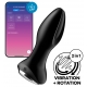 Vibrerende Plug Connected Rotator 2 Satisfyer 10 x 4cm Zwart