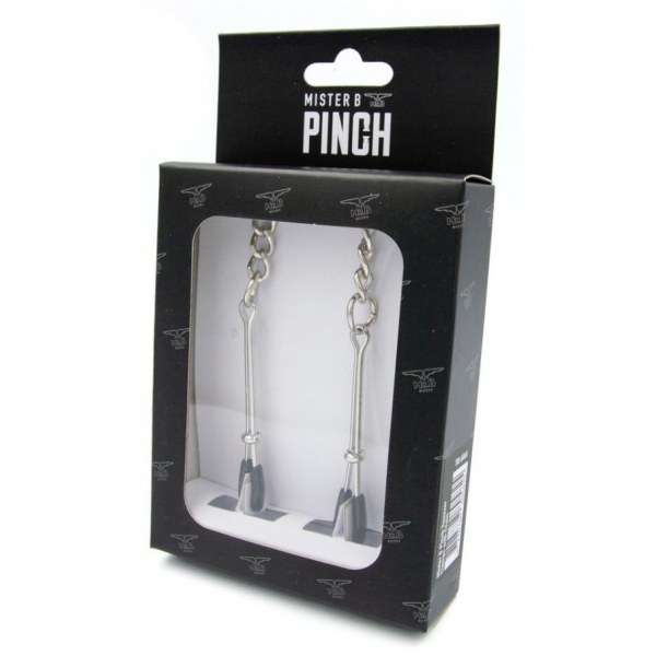 Mister B Pinch Tweezer Clamps with Chain