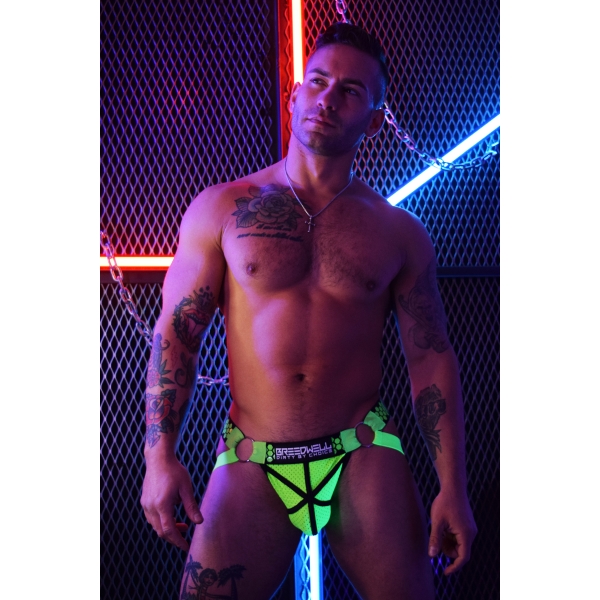 Perizoma Hex Breedwell Verde Neon