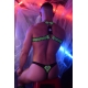 Hex Bulldog Breedwell Harness Green Neon