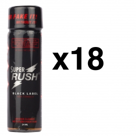 BGP Leather Cleaner SUPER RUSH BLACK LABEL TALL 24ml x18