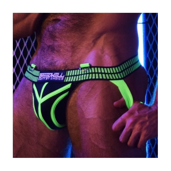 Jockstrap Hybred Neon Groen