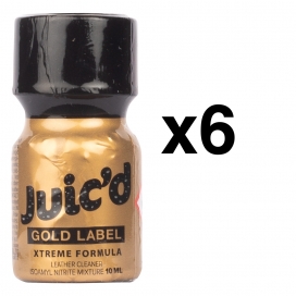 JUIC'D GOLD LABEL 10ml x6