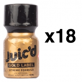 JUIC'D LABEL ORO 10ml x18