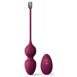 Vibrierendes Ei Love Balls Dorcel 9 x 3.5cm Malvenfarbig