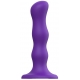 Plug Silicone GEISHA BALLS Strap-On-Me M 15 x 3.7cm Violet