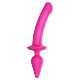 Plug Dildo SWITCH Strap-On-Me XXL 18 x 4cm Pink