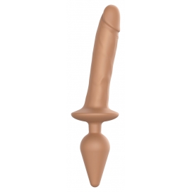 Plug Dildo Switch Realistico Strap-On-Me XXL 18 x 4 cm