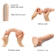 Realistische Schuif Skin Strap-On-Me Dildo M 14 x 3,6cm