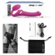 Consolador Multi Orgasmo Strap-On-Me S 14.5 x 3.4cm Fucsia