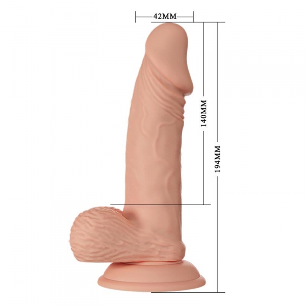 Dildo realistico Zebulon Beautiful 14 x 3,7 cm