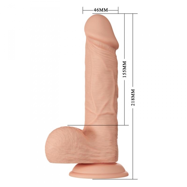 Bahamut Mooie realistische dildo 15 x 4cm