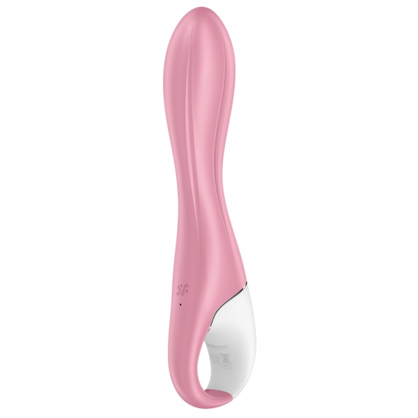 Aufblasbarer Vibrator Air Pump Vibrator 2 Satisfyer 12 x 3.5cm Pink