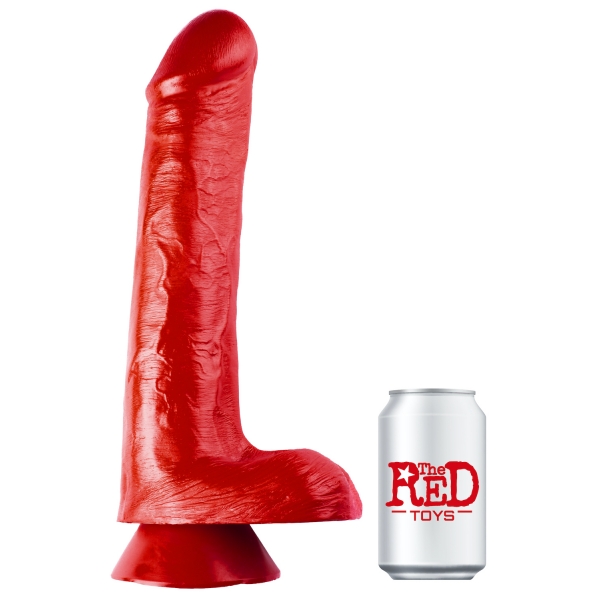 ANGRYDICK 28 x 6,3 cm Rosso