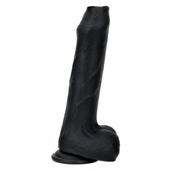 Siliconen dildo Nopi 16 x 4cm Zwart