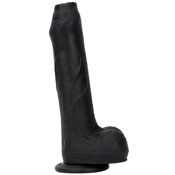 Dildo de silicone Nopi 16 x 4cm Preto